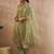 Women Floral Embroidered Regular Thread Work Kurta with Trousers & With Dupatta
