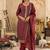 Women Ethnic Motifs Embroidered Thread Work Kurta with Trousers & Dupatta