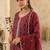 Women Ethnic Motifs Embroidered Thread Work Kurta with Trousers & Dupatta