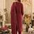 Women Ethnic Motifs Embroidered Thread Work Kurta with Trousers & Dupatta