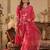 Women Floral Embroidered Regular Sequinned Kurta with Trousers & Dupatta