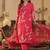 Women Floral Embroidered Regular Sequinned Kurta with Trousers & Dupatta