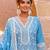 Women Floral Embroidered Thread Work Pure Cotton Kurta with Trousers & Dupatta
