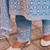 Women Floral Embroidered Thread Work Pure Cotton Kurta with Trousers & Dupatta