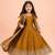 Heavy fendy silk blend  embroidery and sequnce woek mustard readymade salwar suit