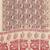 Natural ivory & madder red printed andhra cotton saree with running blouse