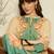 Women Floral Printed Regular Sequinned Kurta with Palazzos