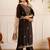 Women Ethnic Motifs Embroidered Regular Thread Work Kurta with Patiala & With Dupatta