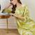Women Floral Printed Empire Pure Cotton Kurta with Trousers