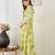 Women Floral Printed Empire Pure Cotton Kurta with Trousers