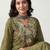 Women Ethnic Motifs Printed Regular Thread Work Kurta with Trousers