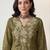 Women Ethnic Motifs Printed Regular Thread Work Kurta with Trousers