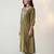 Women Ethnic Motifs Printed Regular Thread Work Kurta with Trousers