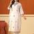 Women Ethnic Motifs Embroidered Regular Thread Work Pure Cotton Kurta with Trousers & With Dupatta