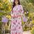 Women Floral Printed Regular Pure Cotton Kurta with Trousers