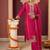Women Ethnic Motifs Embroidered Regular Kurta with Trousers & With Dupatta