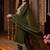 Women Ethnic Motifs Embroidered Regular Sequinned Kurta with Trousers & With Dupatta