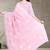 Baby pink & ivory white andhra cotton saree with running blouse