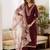 Women Ethnic Motifs Embroidered Regular Kurta with Patiala & With Dupatta
