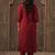 Women Paisley Printed Regular Sequinned Kurta with Trousers & With Dupatta