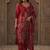 Women Paisley Printed Regular Sequinned Kurta with Trousers & With Dupatta
