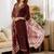 Women Ethnic Motifs Embroidered Regular Thread Work Kurta with Palazzos & With Dupatta