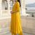 Women Floral Embroidered Pleated Liva Kurta with Palazzos & With Dupatta