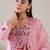 Women Floral Embroidered Regular Thread Work Kurta with Trousers & With Dupatta