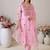 Women Floral Embroidered Regular Thread Work Kurta with Trousers & With Dupatta