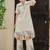Women Printed Regular Beads and Stones Pure Cotton Kurta with Palazzos
