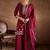 Women Ethnic Motifs Embroidered Regular Thread Work Kurta with Sharara & With Dupatta