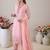 Women Floral Embroidered Regular Thread Work Kurta with Trousers & With Dupatta