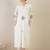 Women Floral Embroidered Regular Thread Work Pure Cotton Kurta with Trousers & With Dupatta