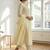 Women Floral Embroidered Panelled Thread Work Pure Cotton Kurta with Trousers & With Dupatta
