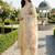 Women Floral Printed Regular Linen Kurta with Trousers & With Dupatta