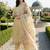 Women Floral Printed Regular Linen Kurta with Trousers & With Dupatta