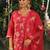 Women Floral Embroidered Regular Sequinned Kurta with Trousers & With Dupatta