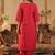 Women Floral Embroidered Regular Sequinned Kurta with Trousers & With Dupatta