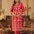 Women Floral Embroidered Regular Sequinned Kurta with Trousers & With Dupatta