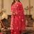Women Floral Embroidered Regular Sequinned Kurta with Trousers & With Dupatta