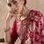 Ethnic Motifs Embroidered Thread Work Straight Kurta With Trousers & Dupatta