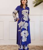 Women Floral Printed Kurta with Palazzo