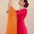 Ethnic Motifs Embroidered Sequinned Straight Kurta With Trousers & Dupatta