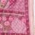 Floral Printed Angrakha Pure Cotton Kurta with Trousers & With Dupatta