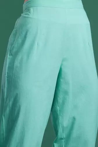 Floral Printed Pure Cotton Kurta with Trousers & Dupatta