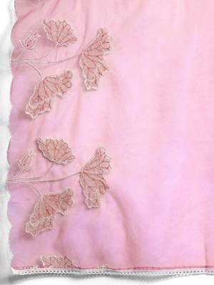 Floral Embroidered Regular Sequinned Kurta with Trousers & Dupatta 4