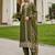 Women Floral Embroidered Regular Kurta with Trousers & With Dupatta