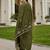 Women Floral Embroidered Regular Kurta with Trousers & With Dupatta