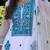 Floral Embroidered Regular Thread Work Kurta with Trousers & Dupatta