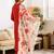 Women Floral Embroidered Regular Thread Work Kurta with Trousers & With Dupatta